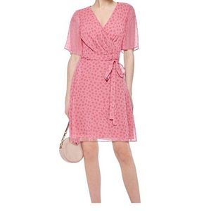 New DVF Kathy RSDTF Rose Dots Foxglove
